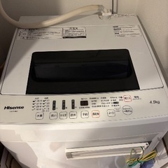 Hisense 全自動洗濯機の画像