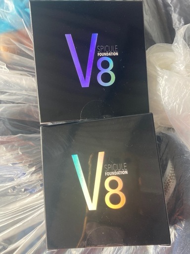 V8スピキュールファンディーション2個セット