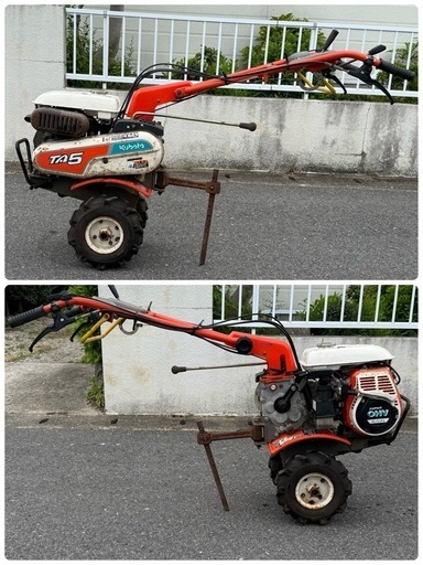 クボタ　TA5 管理機　耕運機　テーラー　GH130 最大4.2馬力　耕転機　耕転幅約980mm