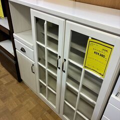 【FU2332】★ニトリ ミドルレンジボード 白 レンジボード ...