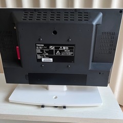 TOSHIBA　テレビセットの画像