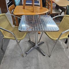リサイクルショップどりーむ天保山店　No2405　ガーデンテーブ...