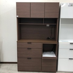 ニトリレンジボード3枚扉ブラウン【トレファク堺福田店】