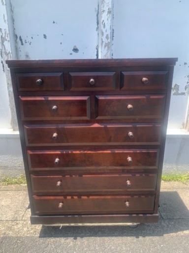 ⑦北海道民藝　箪笥 ⑦北海道民藝 箪笥