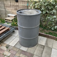 空ドラム缶　200L　BBQ　貯水　露天風呂　ガーデニング
