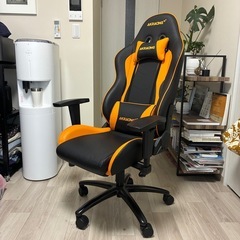 【美品】AKRacing Nitro V2 オレンジ ゲーミング...