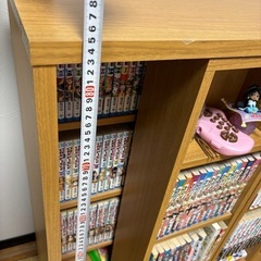 【引渡決定】スライド本棚　コミック棚の画像
