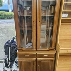 リサイクルショップどりーむ天保山店　No2424　食器棚　キャビ...