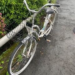 リサイクルショップどりーむ鹿大前店　No211 自転車　ママチャリ　激安自転車♪　26インチ　サビ　使用感強め　走行可能　整備済みの画像