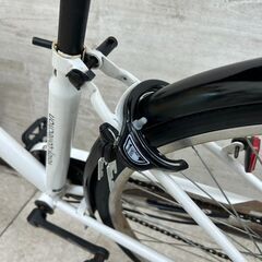 ★ジモティ割あり★TJ11689 voldy.collection 自転車　一般 27インチ 白 クリーニング済みの画像