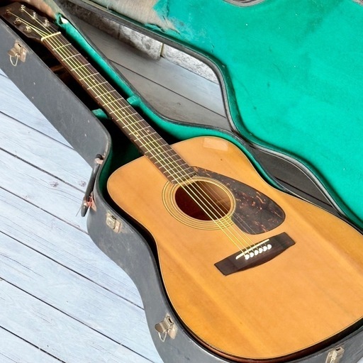 ゼニス新作モデル YAMAHA「FG-180J・黒ラベル」'70年代アコースティックギター ギター