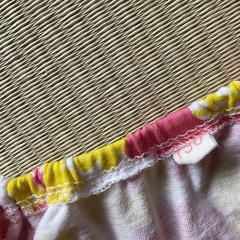 女の子用お洋服花柄ピンク(130)の画像