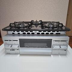 【未使用】PKD-N36S ビルトインガスコンロ 3バーナー　パロマ