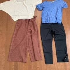 パンツのコーディネート✖️2