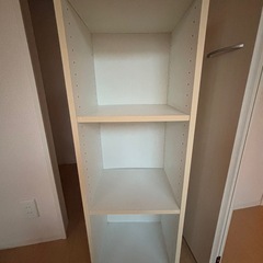 カラーボックス　3段ボックス　白
