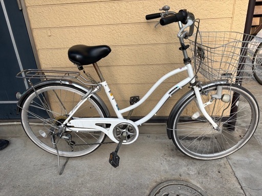 現役稼働中　
すぐ乗れます！中古自転車