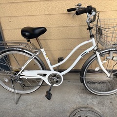 現役稼働中　
すぐ乗れます！中古自転車