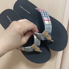 トミーヒルフィガー　サンダル22-5〜23.0