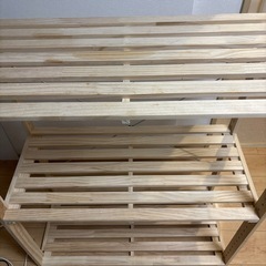 ニトリ　木製シェルフ