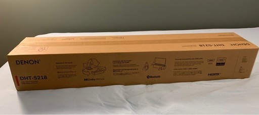 新品未使用　DENON サウンドバー