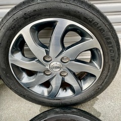 軽自動車に‼️14インチアルミホイール‼️タイヤ交換できます‼️の画像