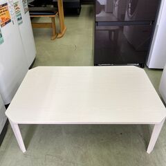 【リサイクルショップ ピカソ 小松原】🎉美品**ニトリ製 ローテーブル ST3-9060 WW（ホワイトウッド調）**🎉★2546★の画像
