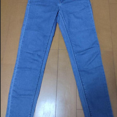ストレートデニム 2本セット 美品　Sの画像