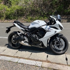 HONDA ホンダ　CBR650R 新車　白　ノーマル

