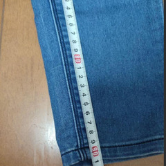 ストレートデニム 2本セット 美品　Sの画像