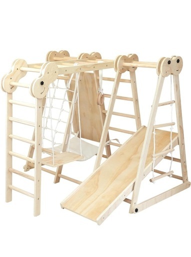 木製多機能ジャングルジム