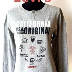 ⭐️Levi's リーバイス⭐️レディース長袖Tシャツ グレー
