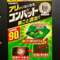 アリがいなくなるコンバット