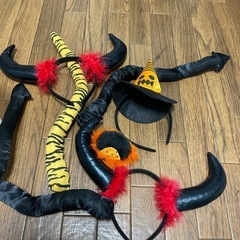ハロウィン　コスプレ　カチューシャ