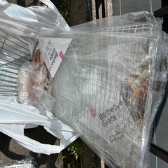 【取引者決定】バーベキューセット　炭　網付きの画像