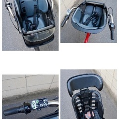  {受付中}🔴⭐️超特価⭐🔴電動自転車 ブリヂストン 20インチ 子供乗せ アシスト 中古 050105の画像