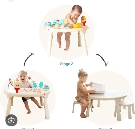 ORIBEL5ヶ月から5歳まで使える遊びテーブル