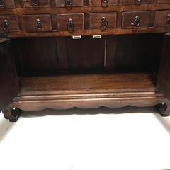 古い家具　レトロ　貴重　薬入れ　飾り棚の画像