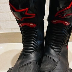 alpinestars アルパインスターズ SMX-6 レーシングブーツ ブラック系 の画像