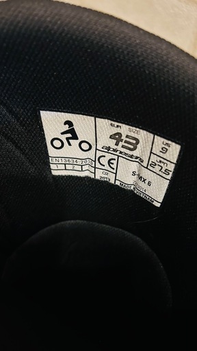 alpinestars アルパインスターズ SMX-6 レーシングブーツ ブラック系 