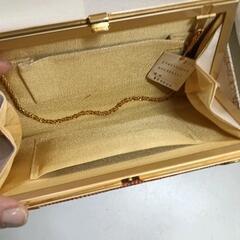 0520-185 【美品】組紐ハンドバッグ手鏡付きの画像