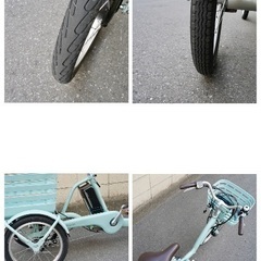 {受付中}🔴⭐️2020⭐🔴 電動三輪車 ブリヂストン ラクットワゴン 電動アシスト 電動自転車 041703の画像