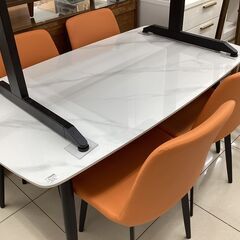 セラミックダイニング5点セット　アーバン通商　未使用品