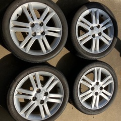 千葉 タントカスタムRS L375S 純正アルミホイール　165...