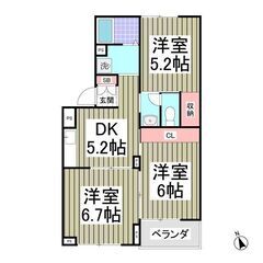 KS🌸賃料１か月無料💕敷金ゼロ🌟礼金ゼロ🌟仲介手数料ゼロ🌟バルコ...