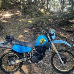 ヤマハ　xt250t オフロードバイクの画像
