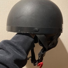 バイク、原付用ヘルメット 半帽