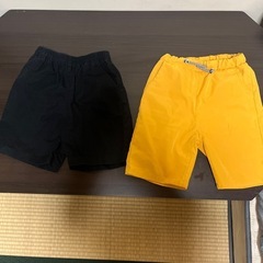 男の子　2点セット　ハーフパンツ　130センチ