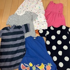 100サイズ　夏用ワンピース　6着