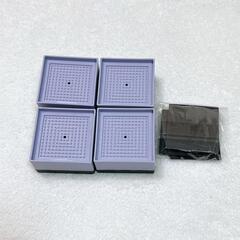 高さ調整台 継ぎ足 4個セット 4㎝up 耐荷重2000kg クッション付属の画像
