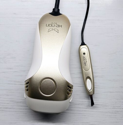 ほぼ未使用】脱毛器 ケノン Ver6.0 眉毛脱毛器付 シャンパン